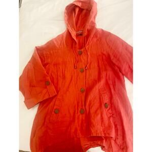 Whimsical & Timeless Linen Parka